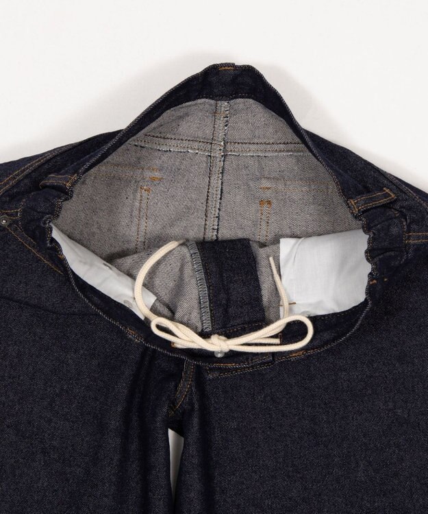 WEGO 【ユニセックス着用ITEM】カバーフィットフラップデニムパンツ デニムインディゴ