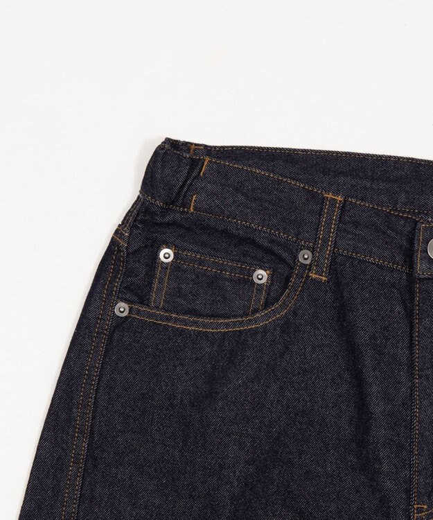 WEGO 【ユニセックス着用ITEM】カバーフィットフラップデニムパンツ デニムインディゴ