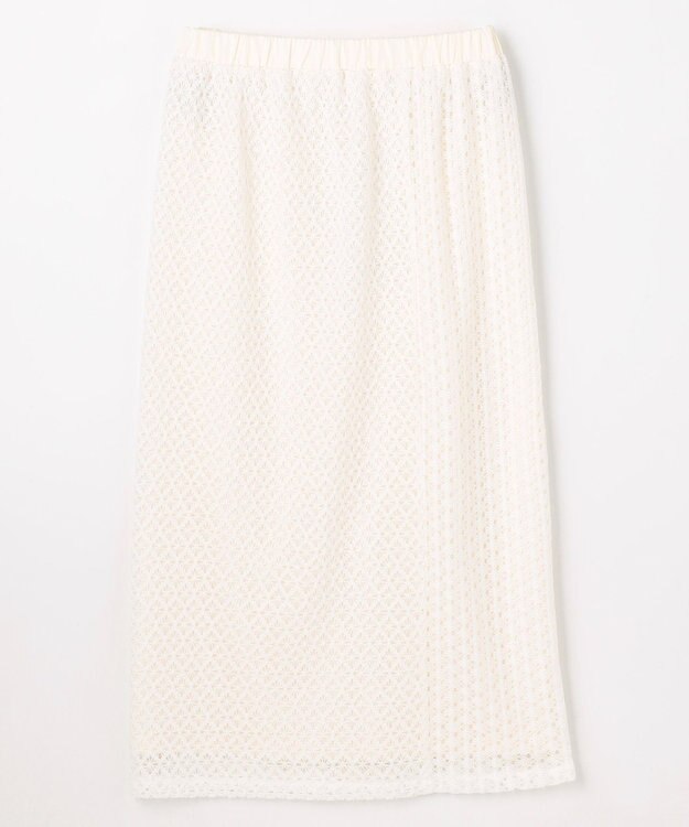 ANY L レーススカート エクリュ