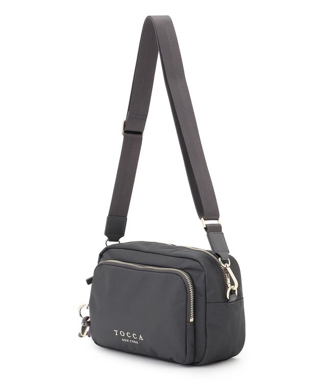 TOCCA CUSCINO POCHETTE ショルダーバッグ【WEB＆一部店舗限定・環境にやさしい素材】 ライトグレー系