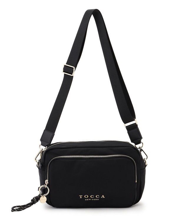 TOCCA CUSCINO POCHETTE ショルダーバッグ【WEB＆一部店舗限定・環境にやさしい素材】 ブラック系