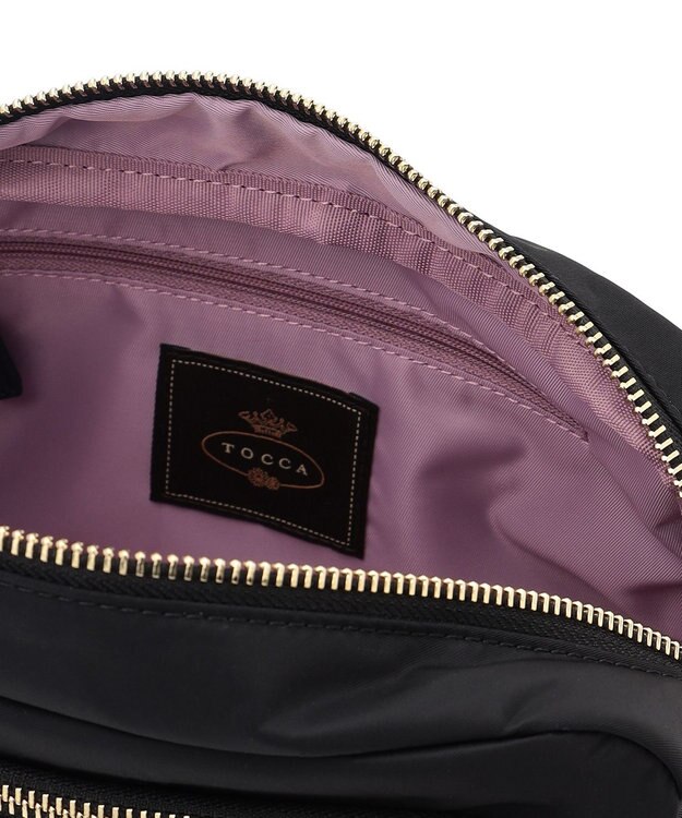 TOCCA CUSCINO POCHETTE ショルダーバッグ【WEB＆一部店舗限定・環境にやさしい素材】 ブラック系