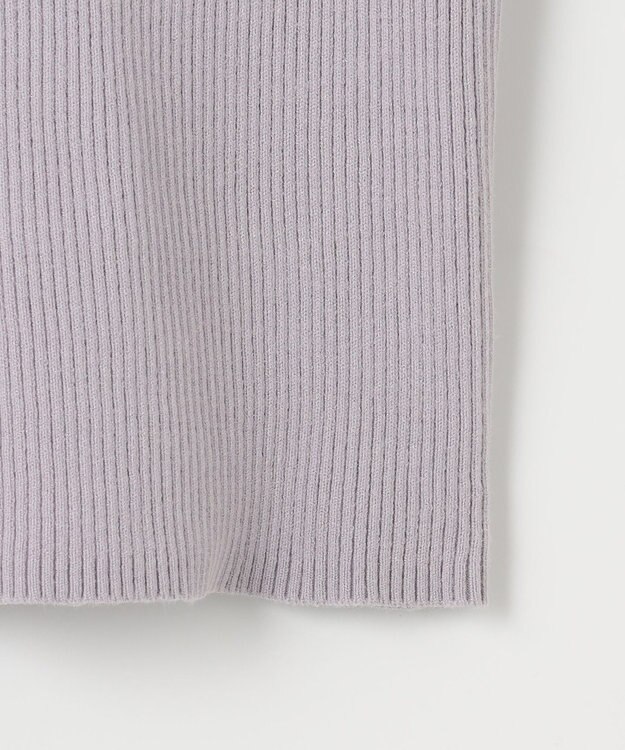 ANY KIDS 首フリルしあわせタッチニット サックスブルー