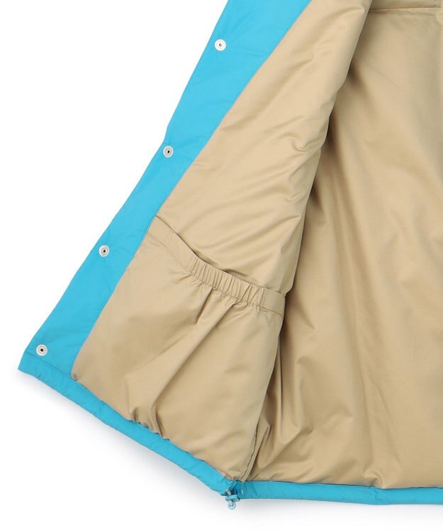 J.PRESS MEN ナイロンワッシャータフタ ダウンベスト スカイブルー系