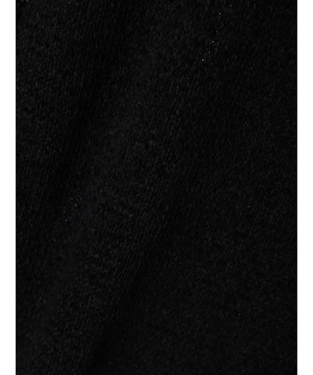 CRAFT STANDARD BOUTIQUE 洗えるコードモールタートルネックプルオーバー Black