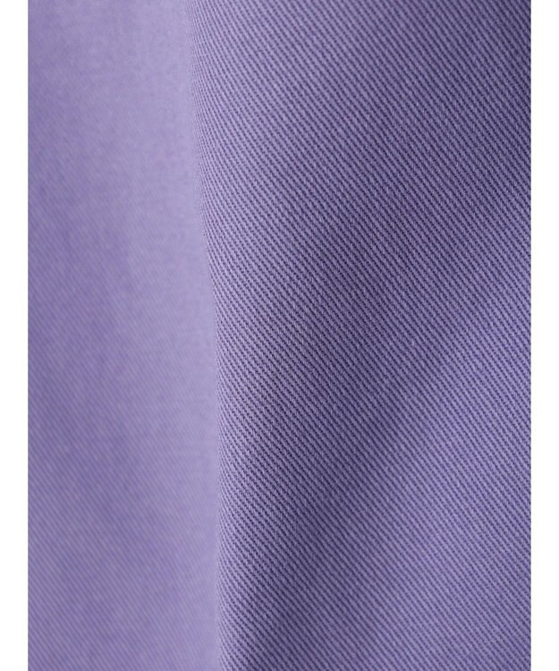 earth music&ecology カラーフレアパンツ Purple