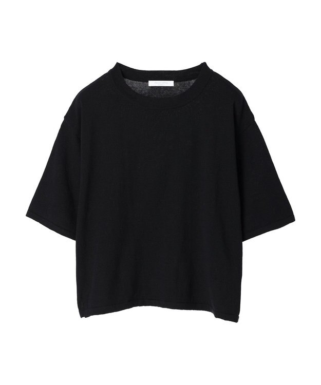 Green Parks 洗えるニットＴシャツ Off White