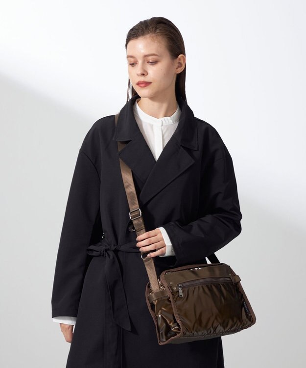 Y'SACCS 【Y’SACCS vous et】メタリックショルダー ブロンズ