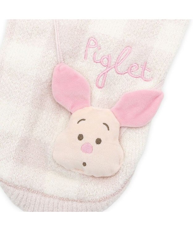 PET PARADISE ディズニー くまのプーさん ピグレット ポシェット ニット 小型犬 ホワイト×ピンク