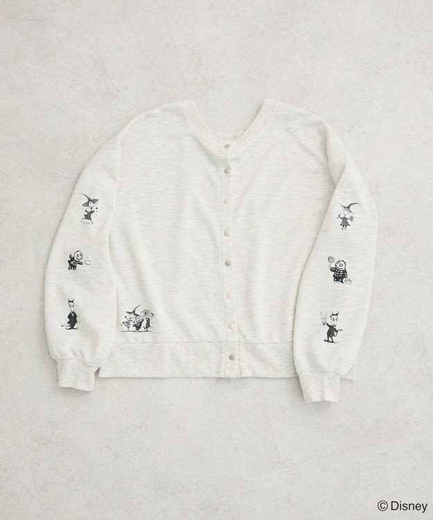 Green Parks ナイトメア／２ｗａｙ　ラインストーンカーディガンⅡ Oatmeal