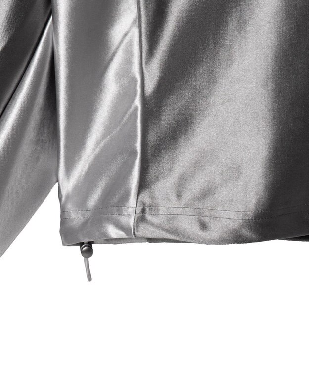 WEGO サテンゲームグラフィックプルオーバー グレー