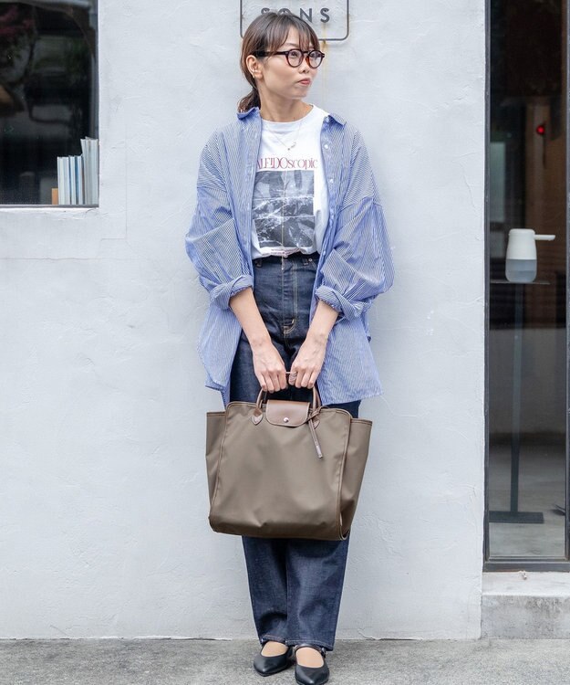 MORROW by thank 新色追加！【A4サイズ収納可/軽量】NYC BAG 2way バッグ カーキベージュ