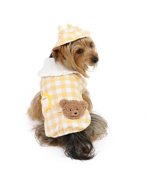 PET PARADISE ペットパラダイスなりきり くまちゃん 園児服 《チェック柄》 小型犬 チェック柄