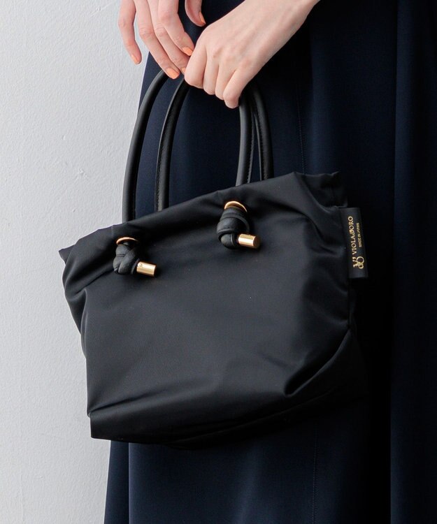 23区 VIOLAd'ORO 2WAY ナイロン トートバッグ (Sサイズ) ブラック系