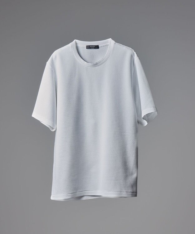 JOSEPH HOMME 【オリジナル素材 】ライトタックジャージー   クルーネックＴシャツ ホワイト系