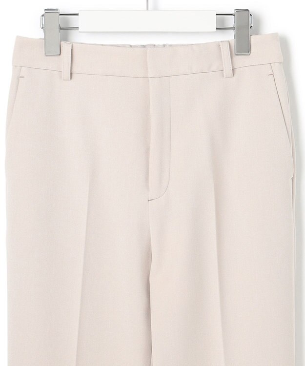 23区 【CLASSY.12月号掲載】TRストレッチギャバ テーパード パンツ ライトベージュ