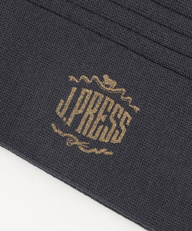 J.PRESS MEN 【定番】ハイゲージ無地リブソックス グレー系