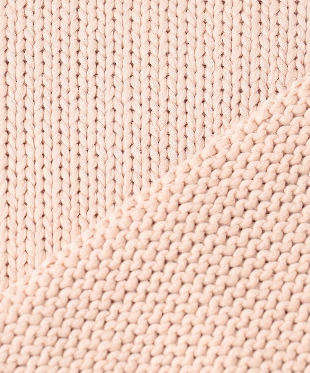 BEIGE， 【洗える・CLUEL 4月号掲載】COMFREY / オーガニックコットンクルーネックニット Nude
