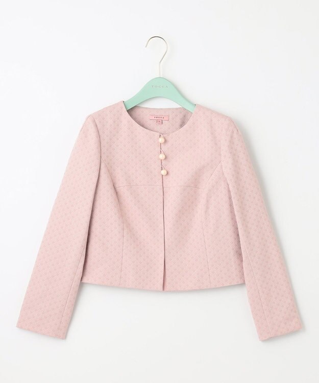TOCCA 【消臭＆洗える】FIORE ジャケット ピンク系