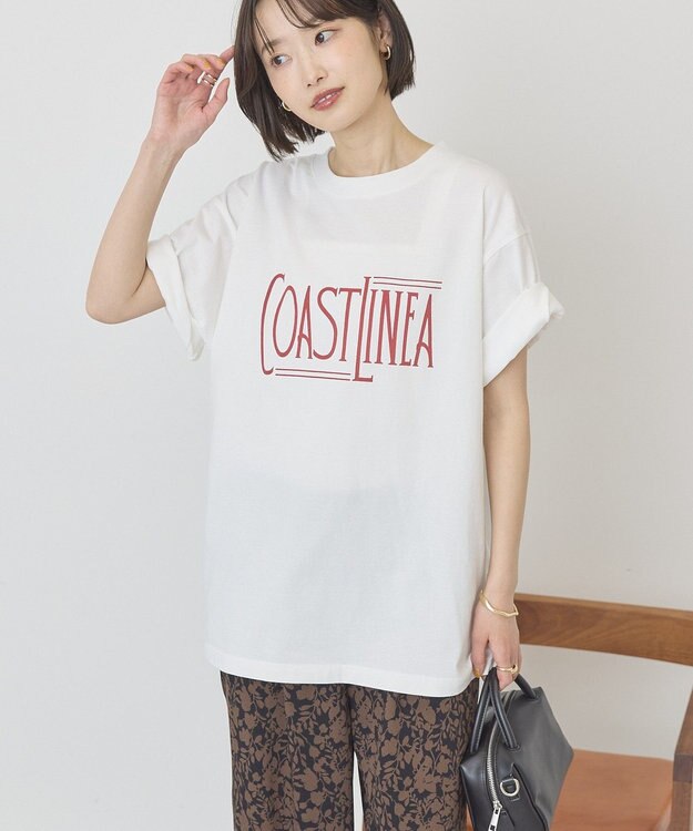 AMERICAN HOLIC COASTLINEA ロゴTシャツ Red