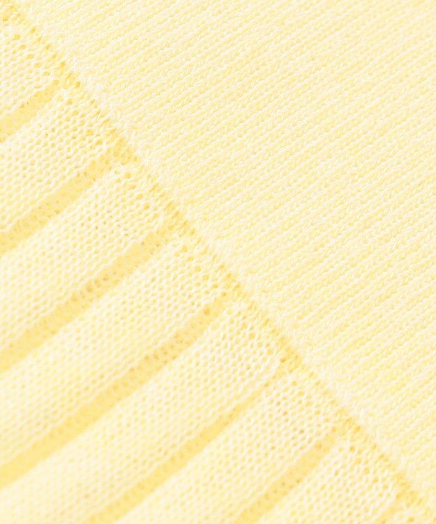 uncrave シアーニット コンビスカート クリームイエロー