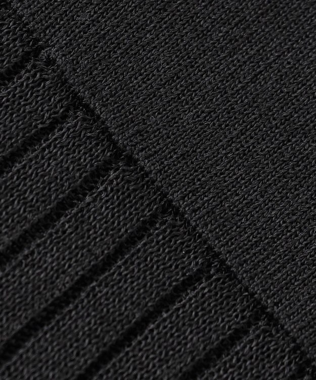 uncrave シアーニット コンビスカート ブラック