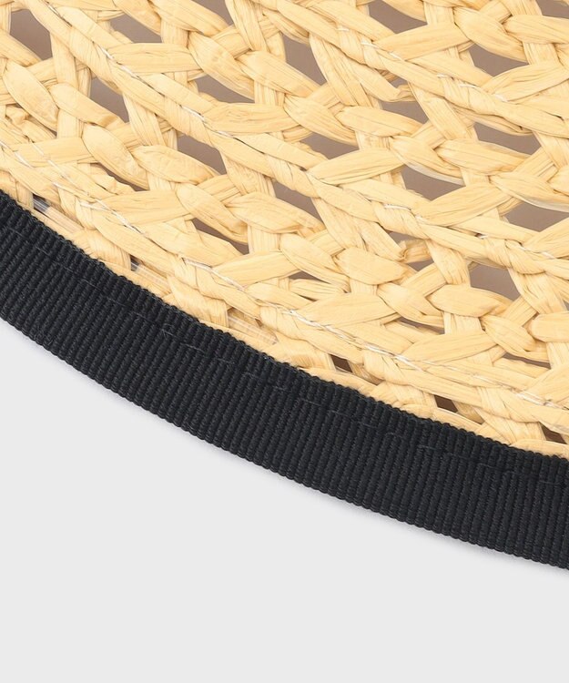 GRACE CONTINENTAL Ferrucio Vecchi リボンハット ホワイト