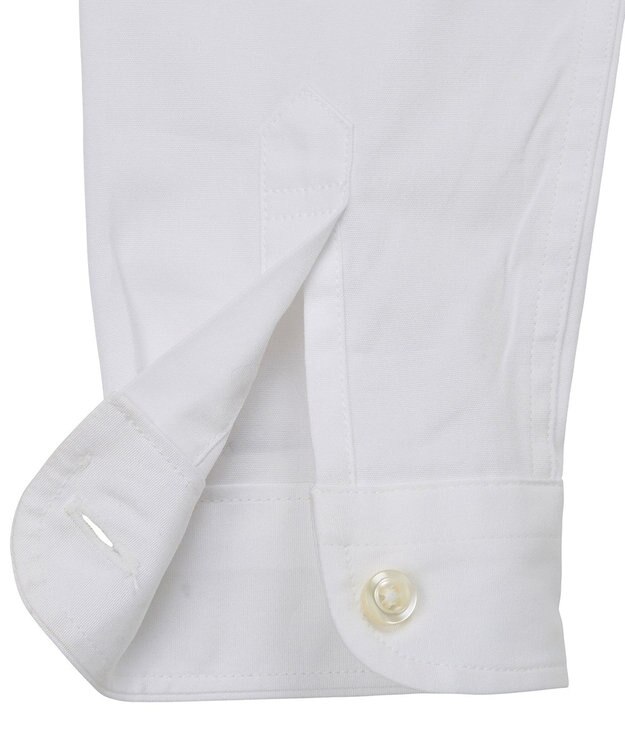 MIKI HOUSE HOT BISCUITS 【ミキハウス】【110-130cm】 ブロード素材の長袖シャツ 白