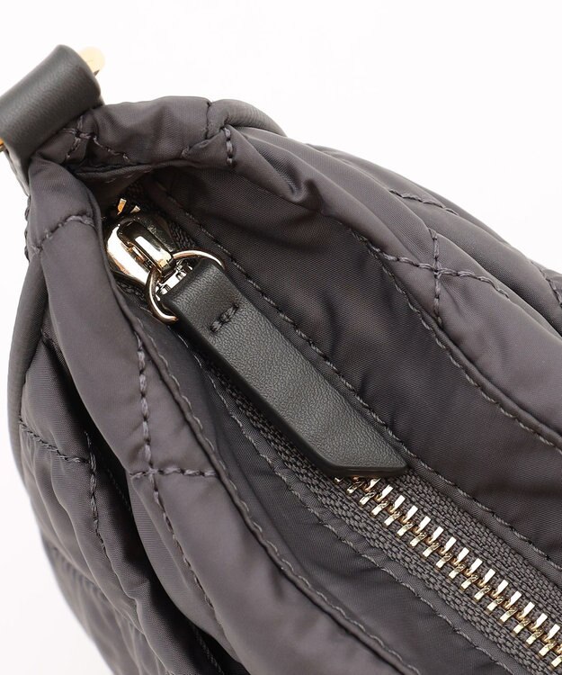 J.PRESS LADIES 【2way】ボンディングキルト ショルダー バッグ スレート系