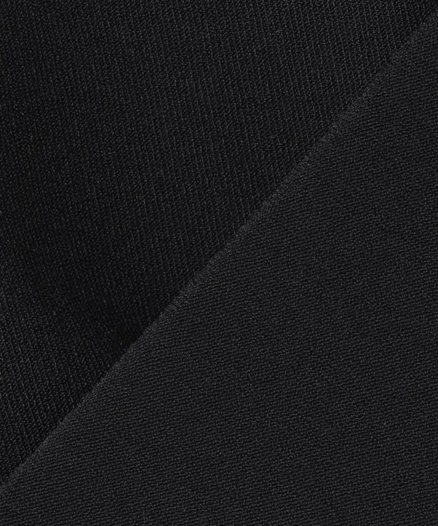 未使用23区 洗えるレーヨンポリエステルストレッチ フレンチスリーブ ポロニット 洗える】レーヨンポリエステルストレッチ フレンチスリーブ