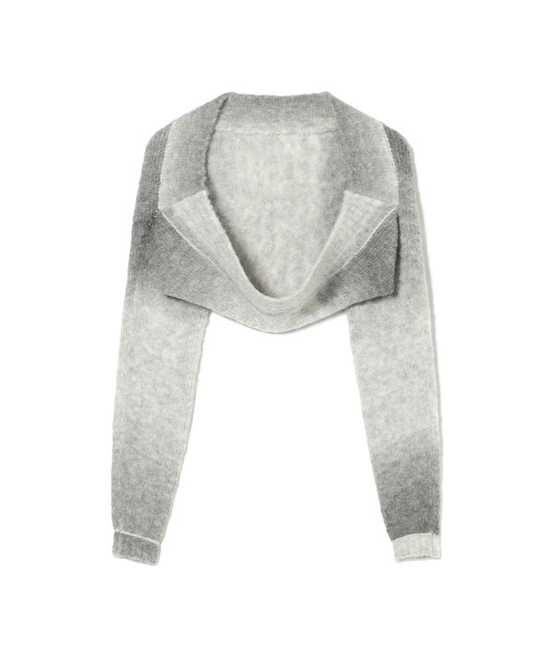 Chacott ニットアームカバー グレーグラデーション