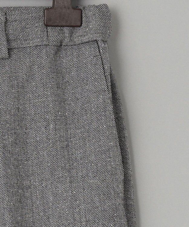 GOTAIRIKU 【AIRY MOVE / セットアップ対応】ウールシルクネップ セットアップパンツ ライトグレー系8