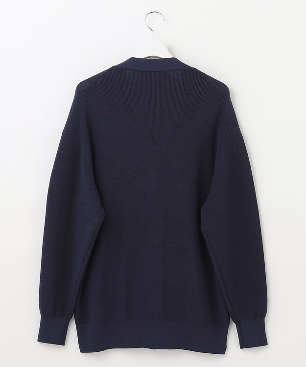 UNFILO MENS イージーケア ニットカーディガン [23年春夏商品] ネイビー