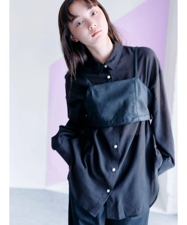 Green Parks ＫＢＦ　２ＷＡＹフェイクレザージャンスカ Black