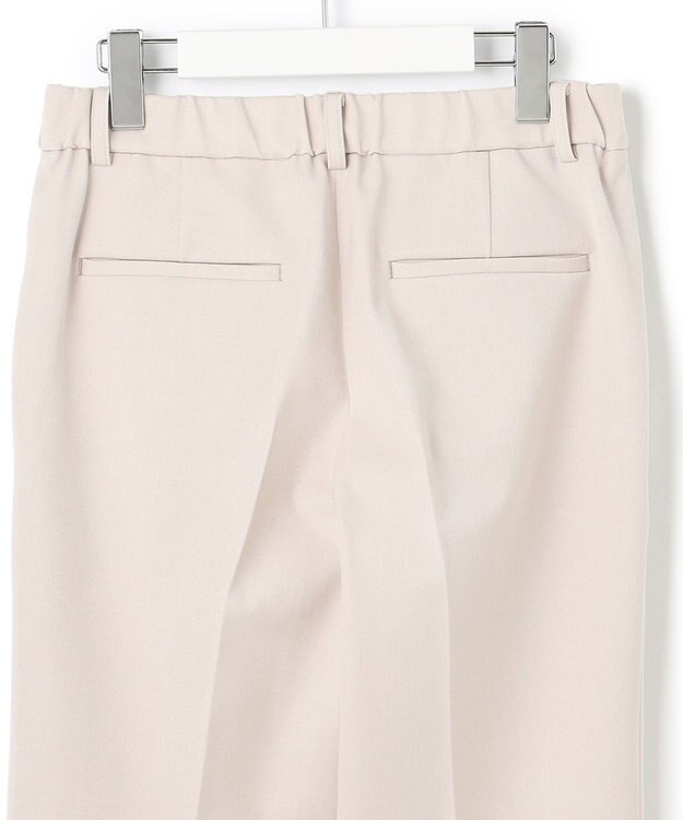 23区 【CLASSY.12月号掲載】TRストレッチギャバ テーパード パンツ ライトベージュ