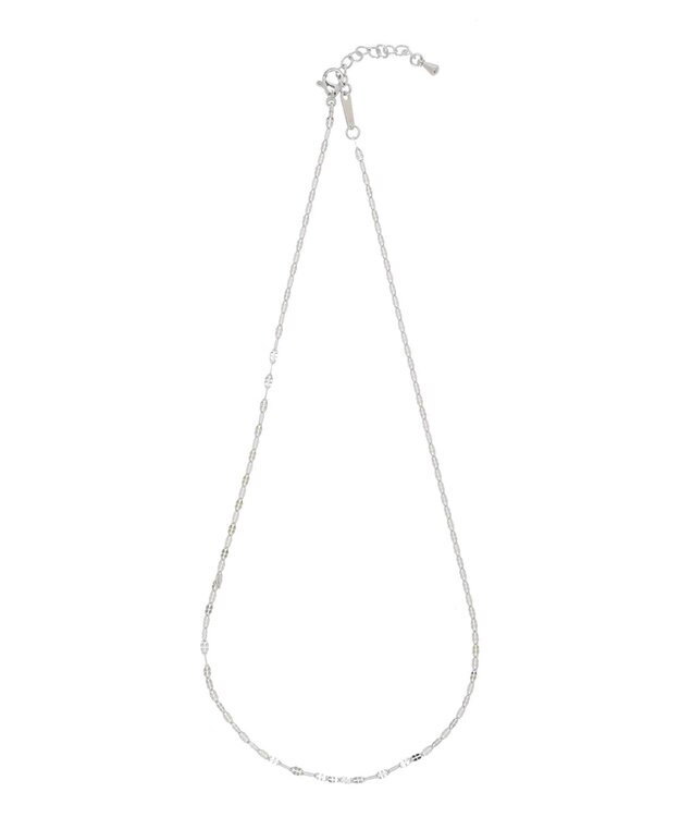 Green Parks ・ＨＡＬＦ　ＴＩＭＥ　サージカルチェーンネックレスＡ Silver