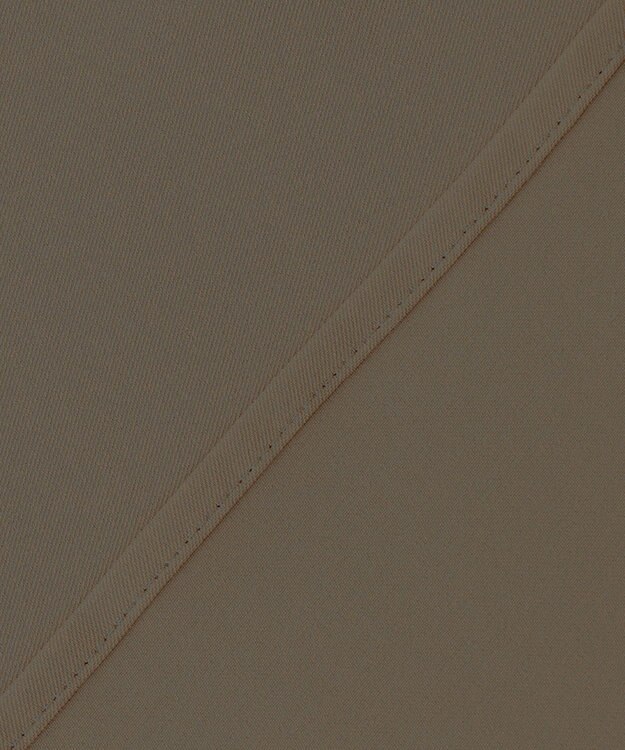 23区 L 【Lサイズ限定】ハイストレッチツイル ブラウス カーキ系