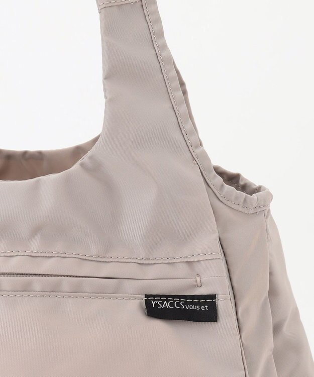 Y'SACCS 【Y’SACCS vous et】立体ポケットクリテ2WAYトート ライトグレー