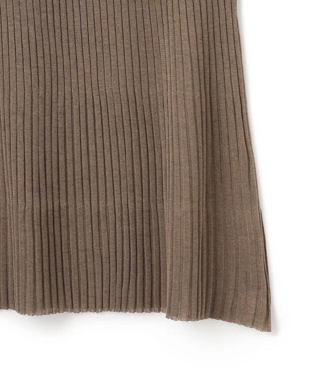 uncrave シアーニット コンビスカート モカ