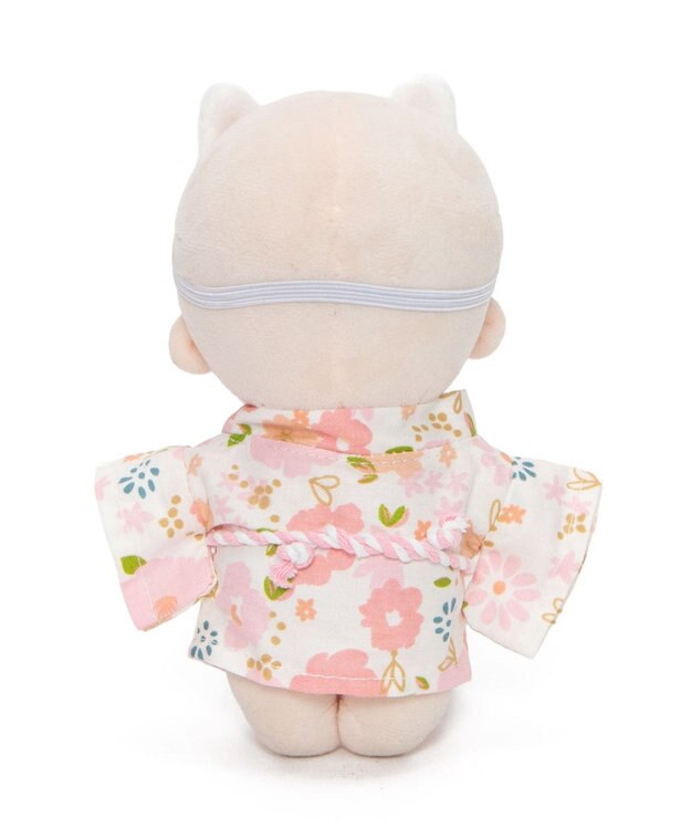 WEGO 【痛バ＆推し活グッズ】ぬいお面付き浴衣セット15cm ライトピンク
