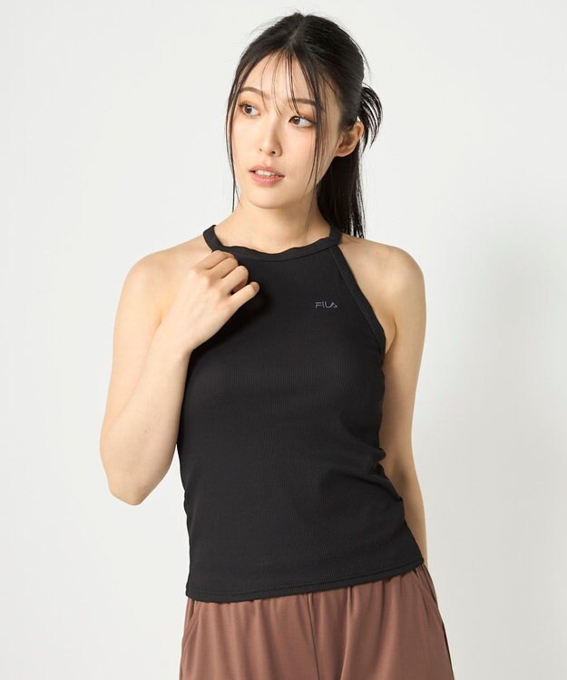OP／FILA 【FILA】セットアップセパレート 4点セット水着 ブラウン