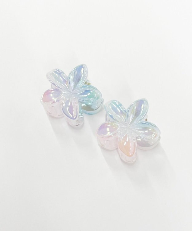 WEGO L2Pミニオーロラフラワーバンスクリップ 柄1