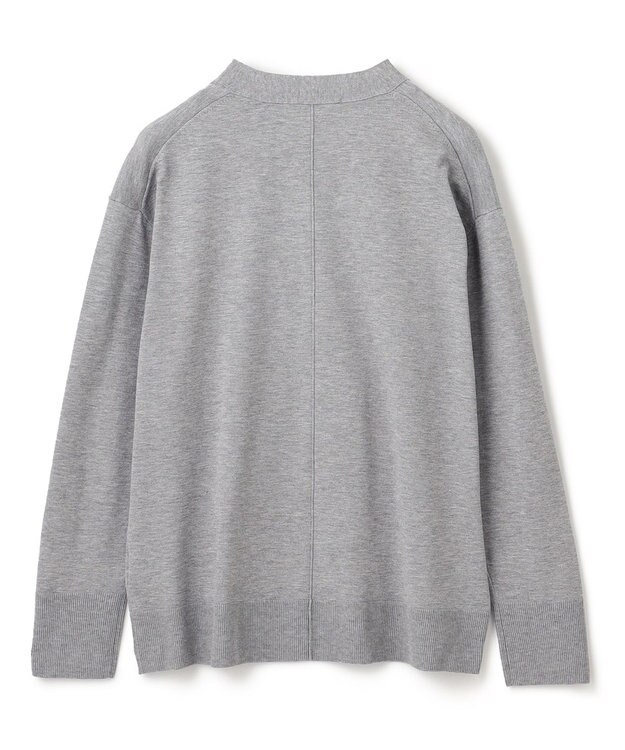 UNFILO 【新色追加】マイビューティニット カーディガン グレー