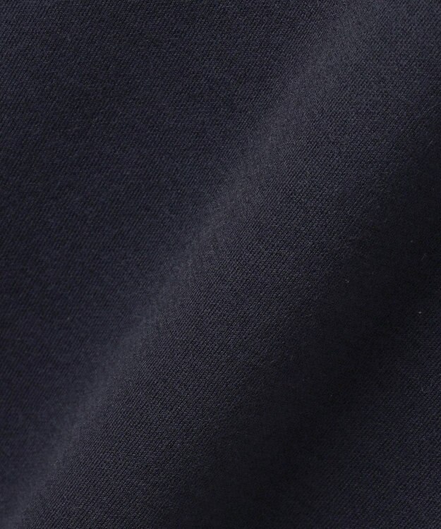 ICB L 【洗える】ウールブレンドスムース ニットワンピース ネイビー系