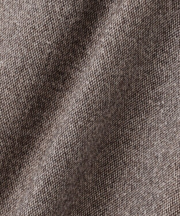 J.PRESS LADIES 【セットアップ対応】ウールストレッチツイード スカート ダークブラウン系