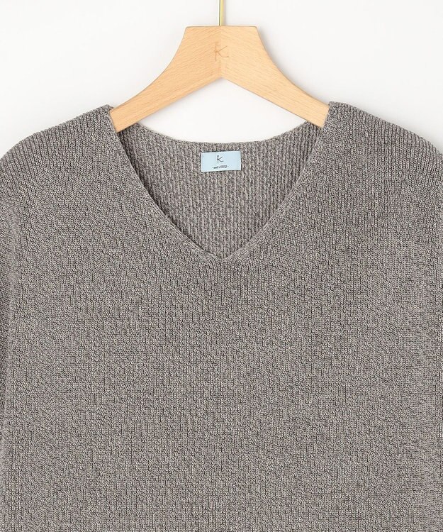 組曲 【先行予約・WEB限定】ルーズリーニット プルオーバー グレー系