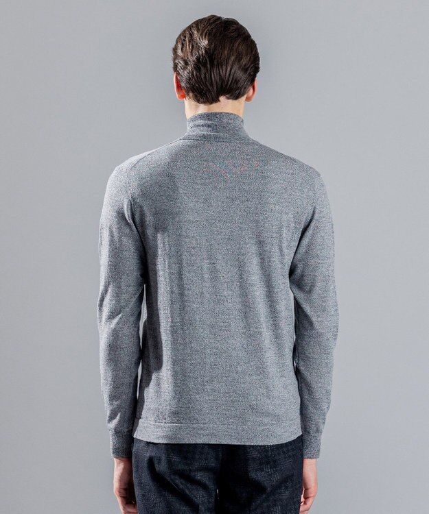 JOSEPH HOMME エッセンシャルメリノ　タートルネック ライトグレー系