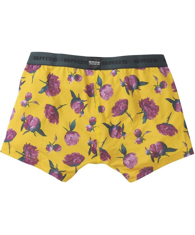 WACOAL MEN ボクサーパンツ 立体フロントで、快適キープ フロント快適設計 肌あたり軽減設計 前閉じ GT3220 /ブロス バイ ワコールメン イエロー