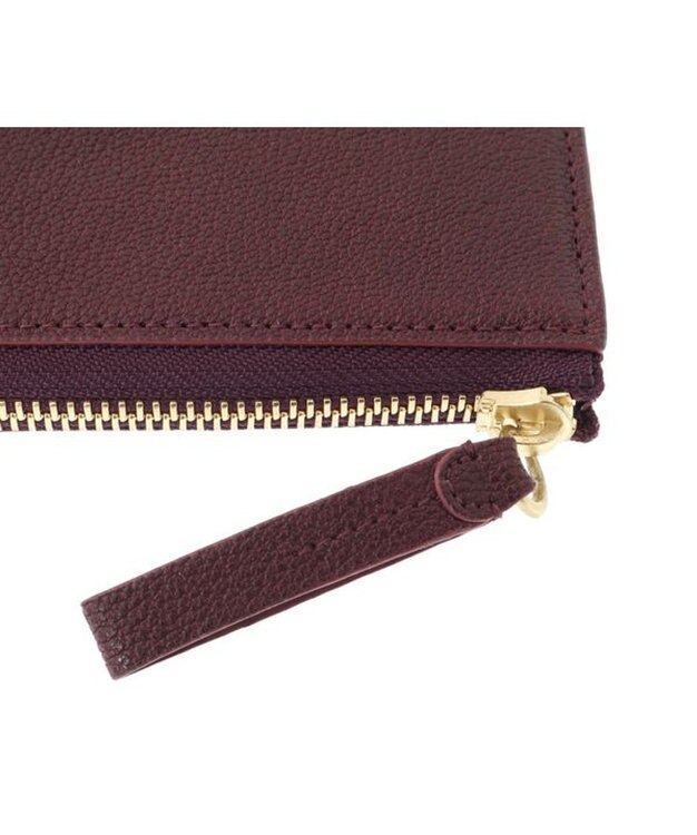 genten フレスコ　Ｌファスナー長財布 カシス