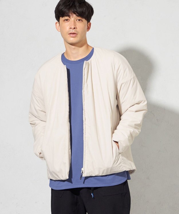 SHARE PARK MENS 【UNISEX】モンスター中綿カーディガン（L・XLサイズ） オフホワイト